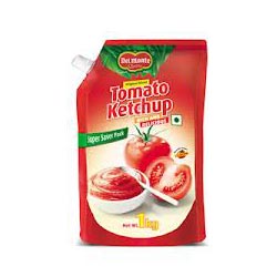 Tomato Ketchup Packaging Pouches
